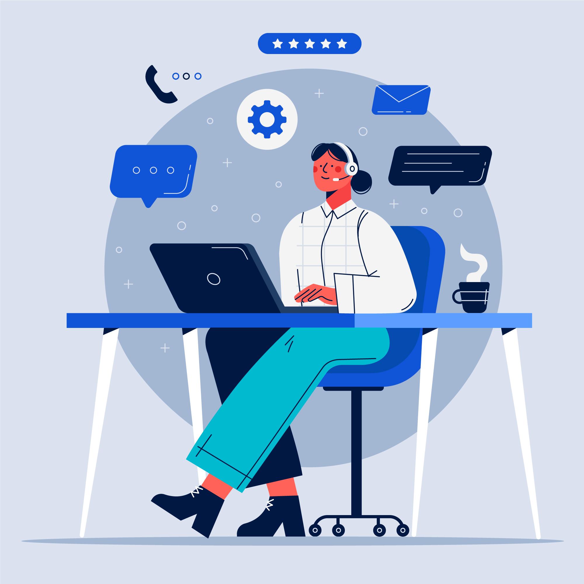 contact with the company